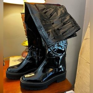 Black Patent Boots by Circus NY by Sam Edelman